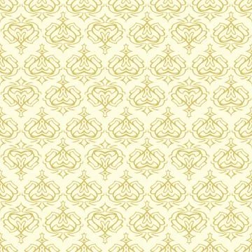 Seamless ornamental decorative pattern Stock Illustration