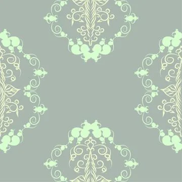 Seamless ornamental pattern 스톡 일러스트