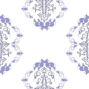 Seamless ornamental pattern 스톡 일러스트