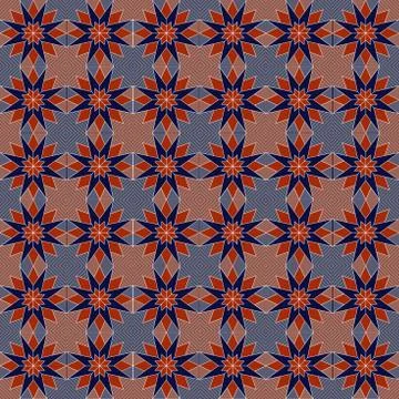 Seamless ornamental pattern Stock-Illustration