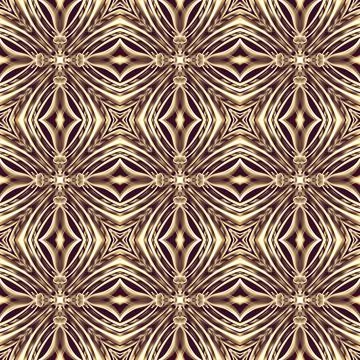Seamless Ornamental Royal Pattern Stock Illustration