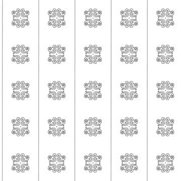 Seamless ornamental spiral pattern vector Stock Illustration