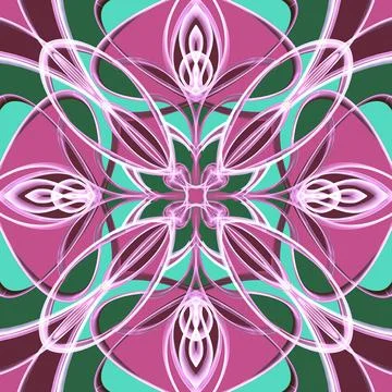 Seamless Ornamental Surface Pattern Stockillustratie