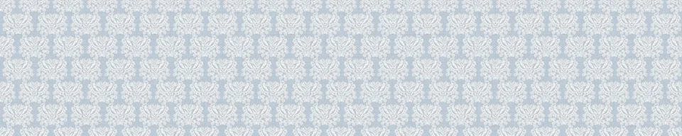 Seamless ornate medallion border pattern in french cream linen shabby chic style Stockillustratie
