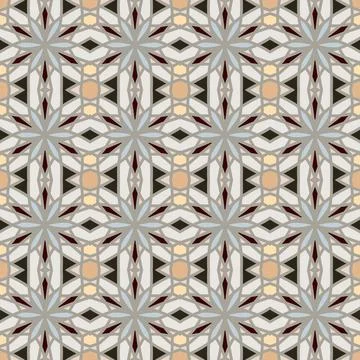 Seamless ornate pattern in Arabic style. Vector illustration. 스톡 일러스트