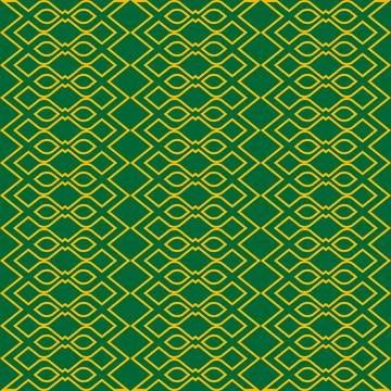 Seamless Ornate Pattern Background Ornament Design Vector Illustrazione stock