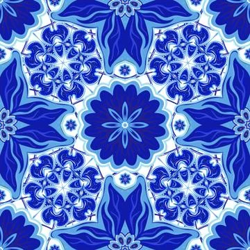 Seamless ornate pattern in oriental. Islam, Arabic, Asian motifs Stock Illustration