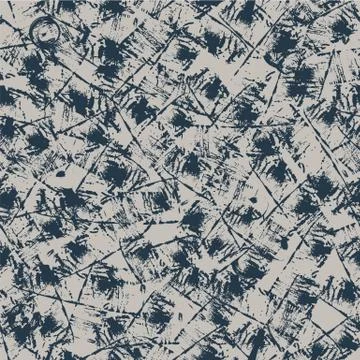 Seamless painterly criss cross vector pattern. Modern hand drawn scratch brush イラスト素材