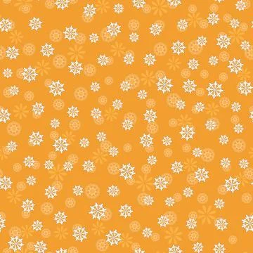 Seamless paisley mandala pattern with folk geometric flowers. Stock Illustration