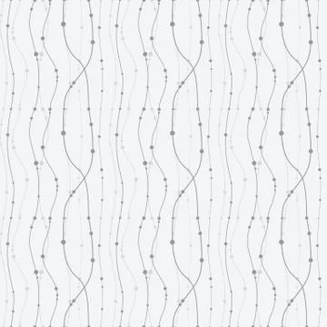 Seamless Pale Floral Pattern Texture Background Stock Illustration