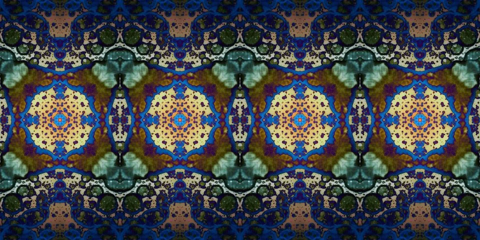 Seamless panorama pattern abstraction. The texture is panoramic Illustrazione stock