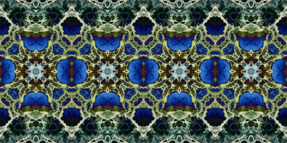 Seamless panorama pattern abstraction. The texture is panoramic Stock Illustration