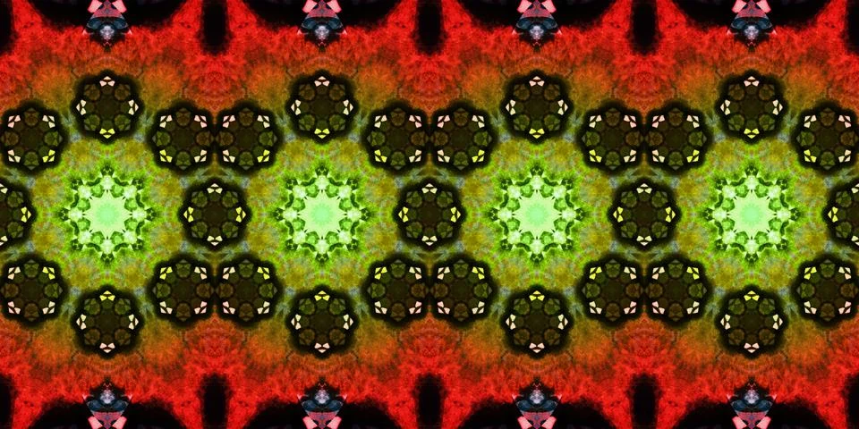 Seamless panorama pattern abstraction. The texture is panoramic Stock Illustration