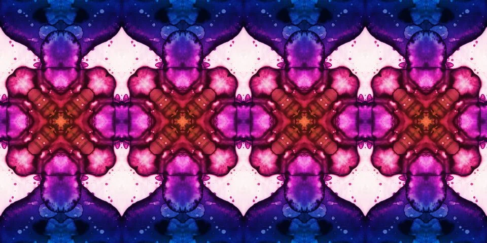 Seamless panorama pattern abstraction. The texture is panoramic Stock Illustration