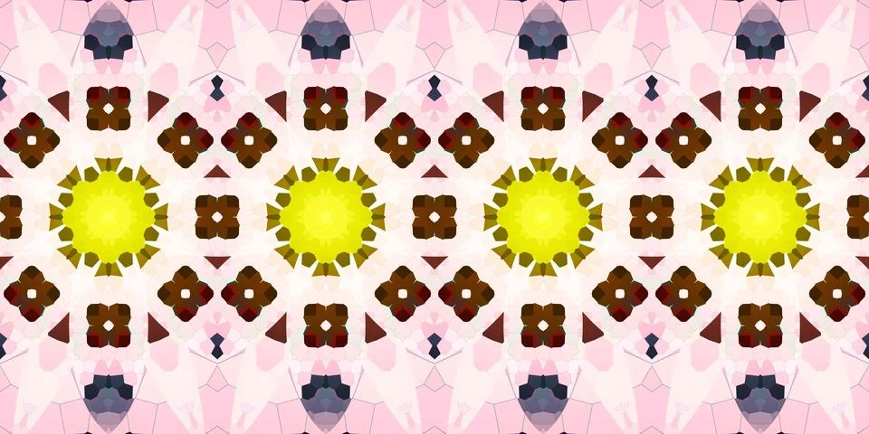 Seamless panorama pattern abstraction. The texture is panoramic Illustrazione stock