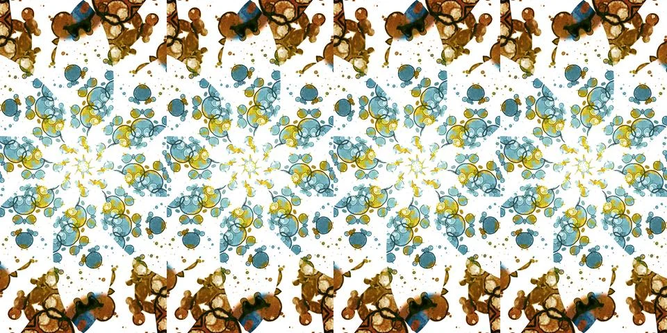 Seamless panorama pattern abstraction. The texture is panoramic Stock Illustration