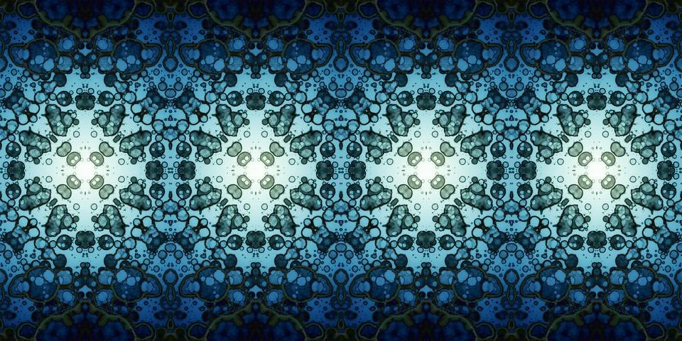 Seamless panorama pattern abstraction. The texture is panoramic Stock Illustration
