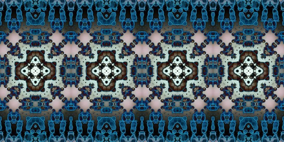 Seamless panorama pattern abstraction. The texture is panoramic Stock Illustration