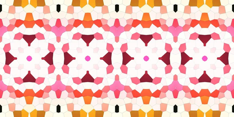 Seamless panorama pattern abstraction. The texture is panoramic Illustrazione stock