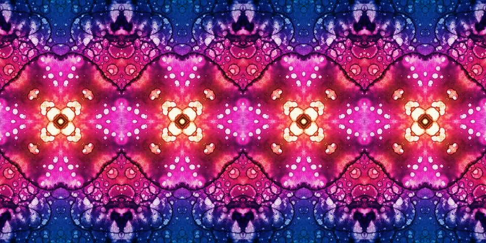 Seamless panorama pattern abstraction. The texture is panoramic Stock Illustration