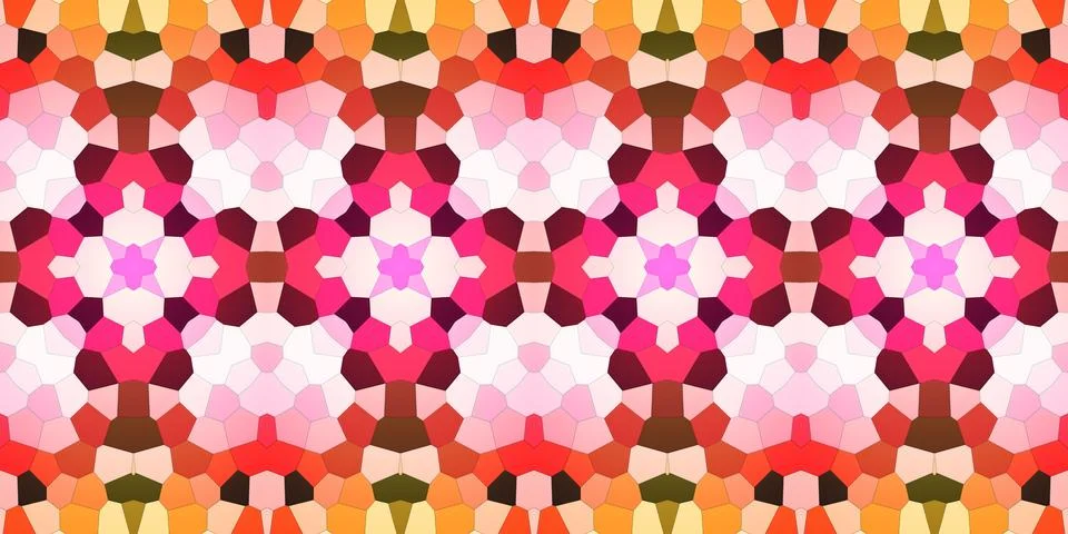 Seamless panorama pattern abstraction. The texture is panoramic Illustrazione stock