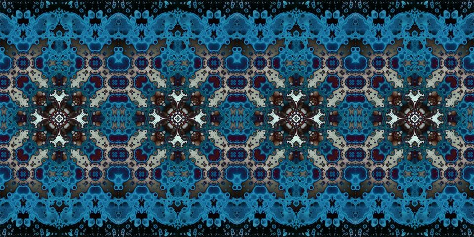 Seamless panorama pattern abstraction. The texture is panoramic Stock Illustration