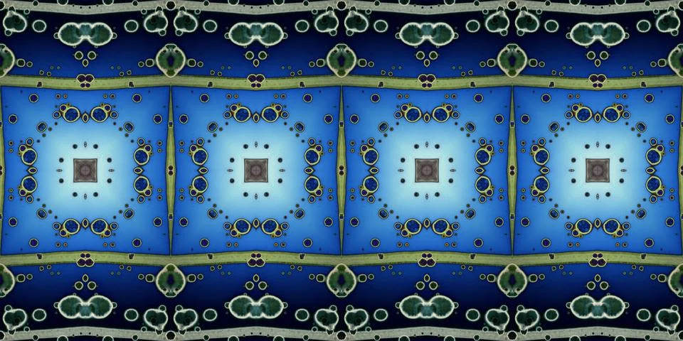 Seamless panorama pattern abstraction. The texture is panoramic Stock Illustration