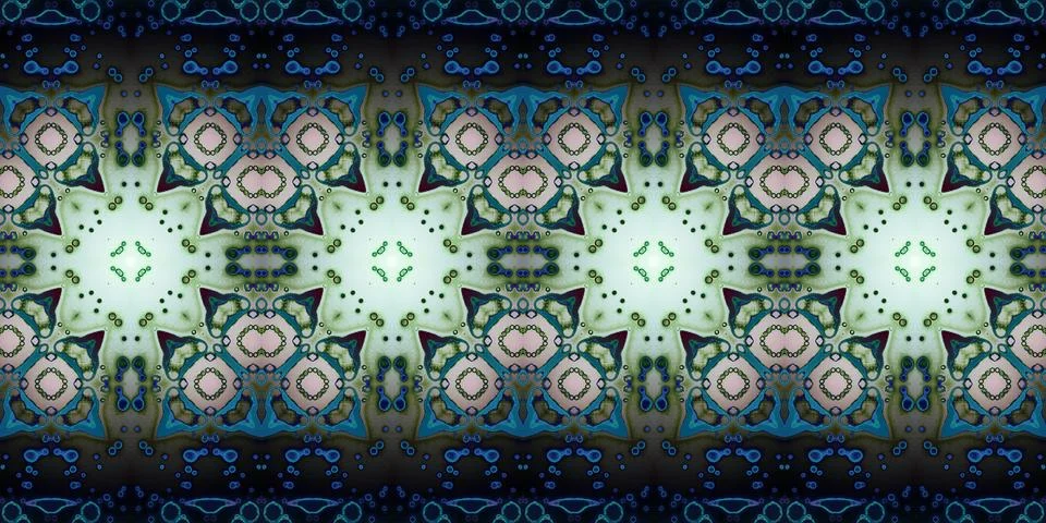 Seamless panorama pattern abstraction. The texture is panoramic Illustrazione stock
