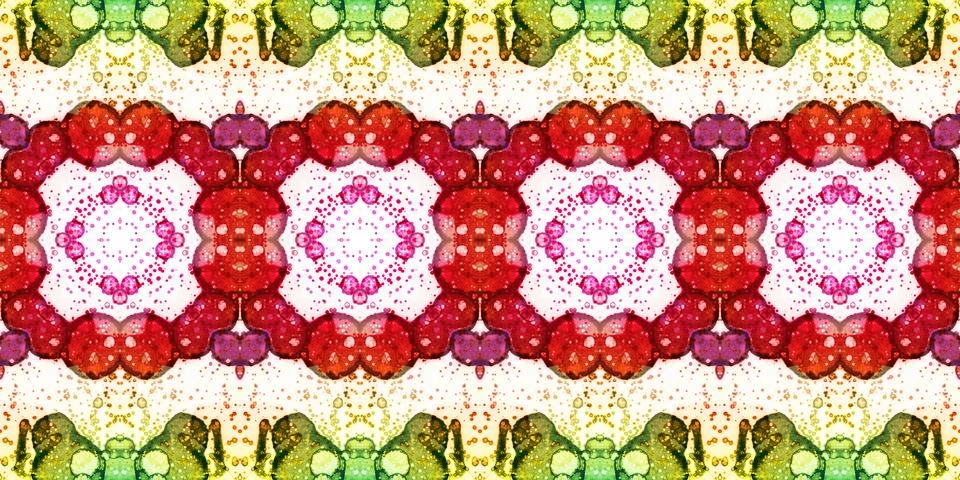 Seamless panorama pattern abstraction. The texture is panoramic Foto stock