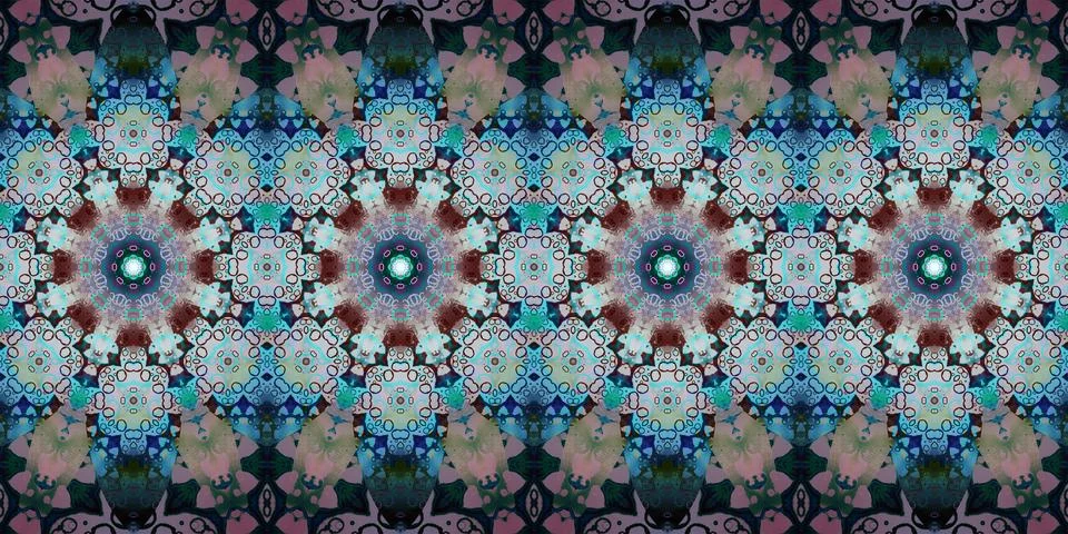 Seamless panorama pattern abstraction. The texture is panoramic Stock Photos