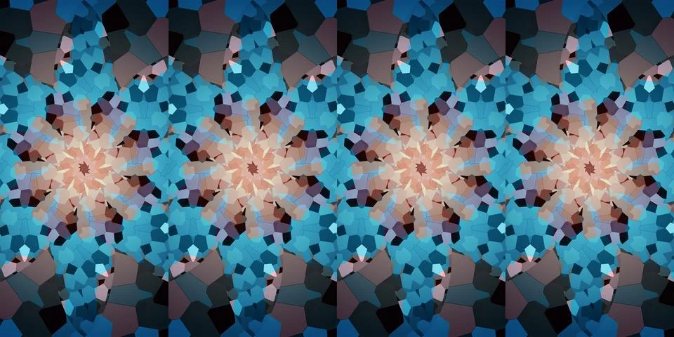 Seamless panorama pattern abstraction. The texture is panoramic Stock Photos