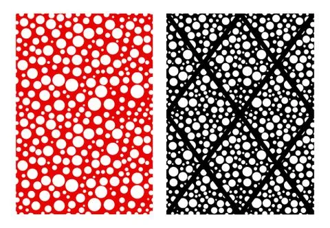 Seamless paper with many hole pattern, vector Stock Illustration