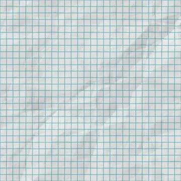 Seamless paper texture from  school exercise notebook Stock Illustration