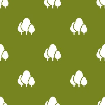 Seamless park pattern Stock Illustration