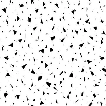 Seamless Particles Pattern on White Background. Big Explode Flash, Cartoon Ex Stock Illustration