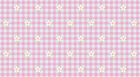 Seamless Pastel Color Square Pattern Background EPS Vector Stock Illustration