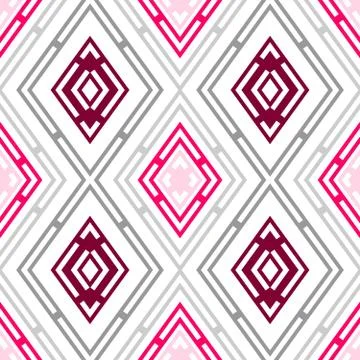 Seamless pastel colored pattern tiling. Textile swatch for cloth, blanket, ca Stock-Illustration