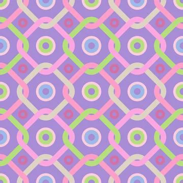 Seamless pastel pattern in 60s style. Squares. Wrapping paper pattern. Stock Illustration