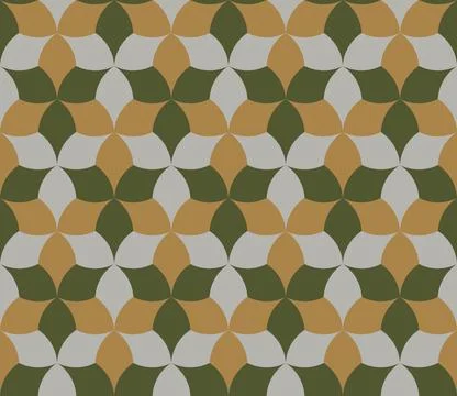 Seamless pastel pattern. Beige. Olive color. Stock Illustration