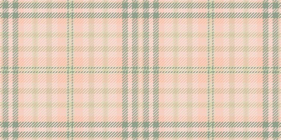 A seamless pastel plaid pattern featuring a soft, sophisticated tartan design 库存插图