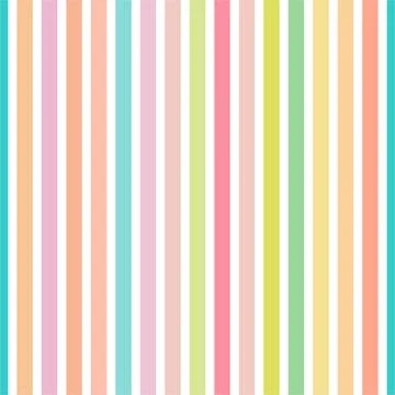 Seamless pastel stripes vector background or tile pattern illustration Stock Illustration