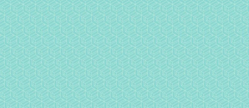 Seamless pastel teal geometric pattern. Subtle textured hexagonal design id.. Stock Illustration
