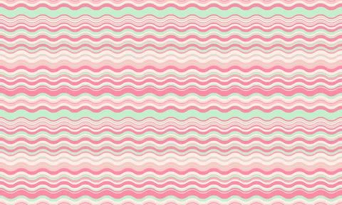 Seamless pastel wavy stripes pattern. Perfect for backgrounds, textiles, we.. 스톡 일러스트