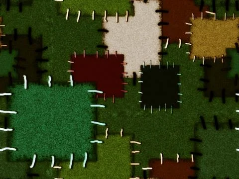 Seamless patch Illustrazione stock