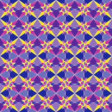 Seamless patchwork pattern Illustrazione stock