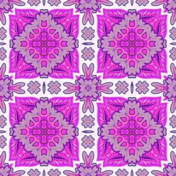 Seamless patchwork pattern from Moroccan tiles, ornaments. Can be used for Illustrazione stock