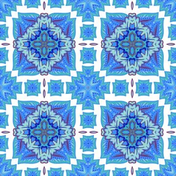 Seamless patchwork pattern from Moroccan tiles, ornaments. Can be used for Stock Illustration