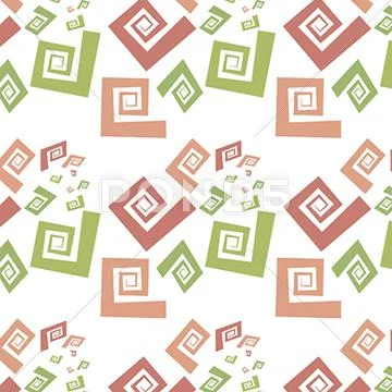 Seamless patern squares and cubes Stock Illustration