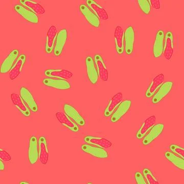 Seamless pattern absorbing insoles cartoon vector Stock Illustration