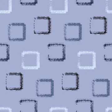 Seamless pattern, abstract background square rhombus , graffiti vector illust Illustrazione stock